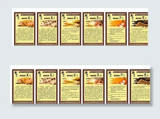 养生馆宣传挂图图片