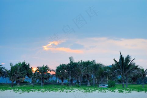 厦门环岛路海滩图片