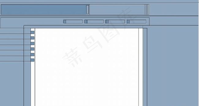 白色扁平简洁模板