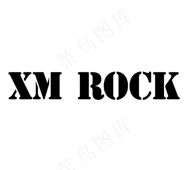 XM Rock logo设计欣赏 ...ai矢量模版下载