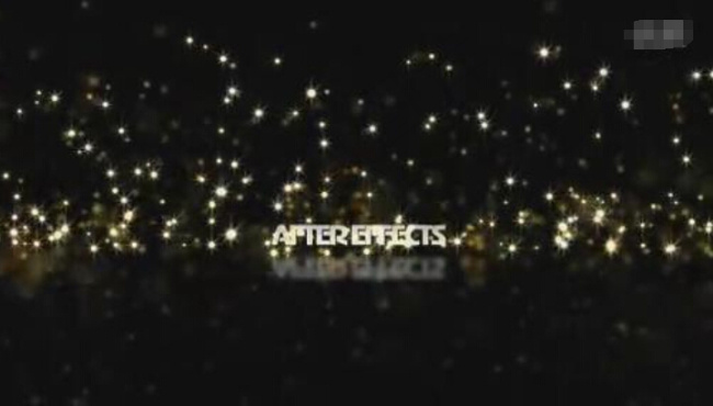 粒子特效光效ae模板