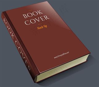 书本封面PSD分层素材