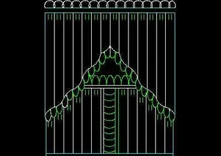 窗帘CAD图块素材51