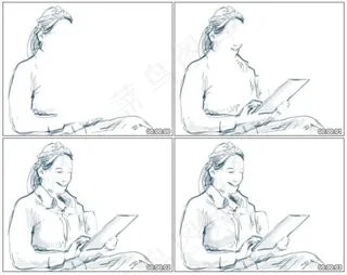 简笔素材视频素材