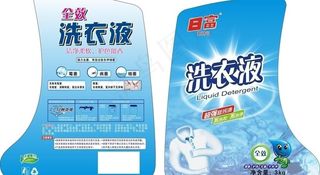 洗衣液瓶贴图片瓶身贴