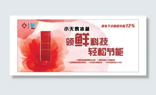 小天鹅冰箱图片