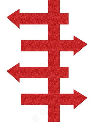 箭头指示牌图片