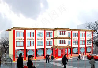 古典效果图图片