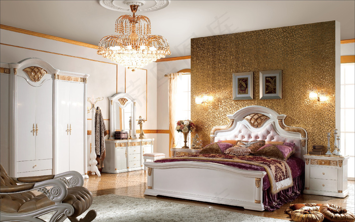 欧式豪华卧室