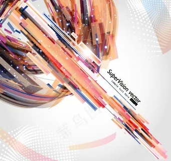 抽象炫彩动感线条商务科技背景图片 抽象炫彩动感线条商务科技背景图片