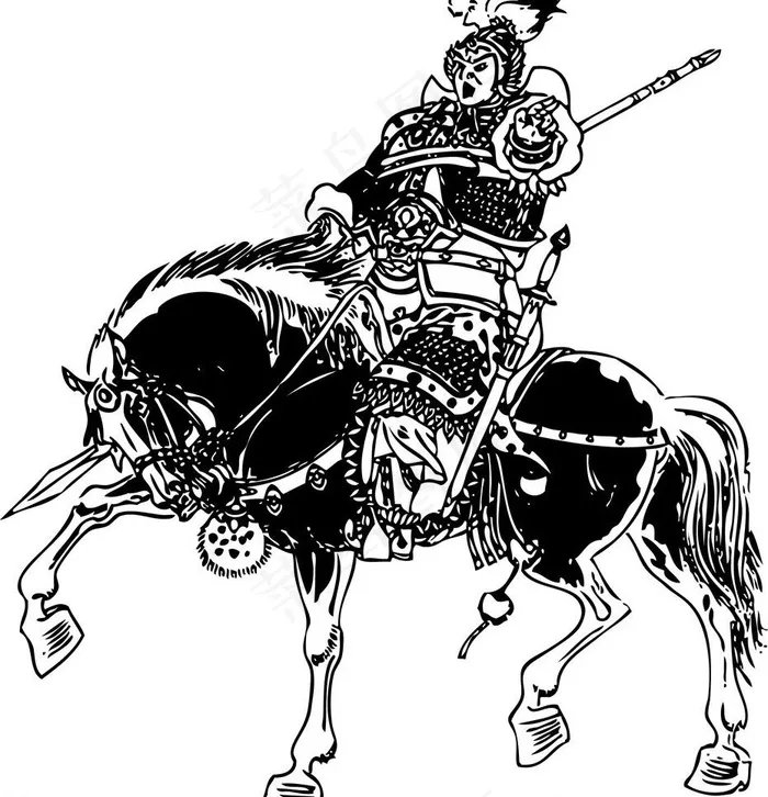 三国图片ai矢量模版下载
