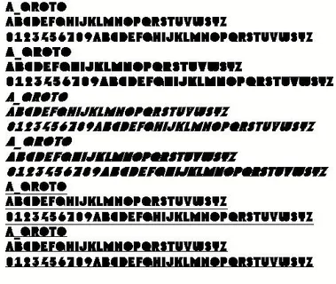 a_Groto 英文字体下载
