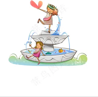 童话的王国高清矢量插画ai源文件下...