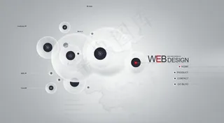 科技感网站首页设计