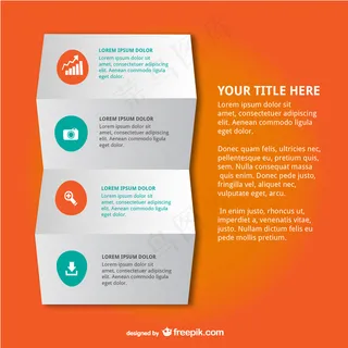 图表折叠纸的设计 图表折叠纸的设计