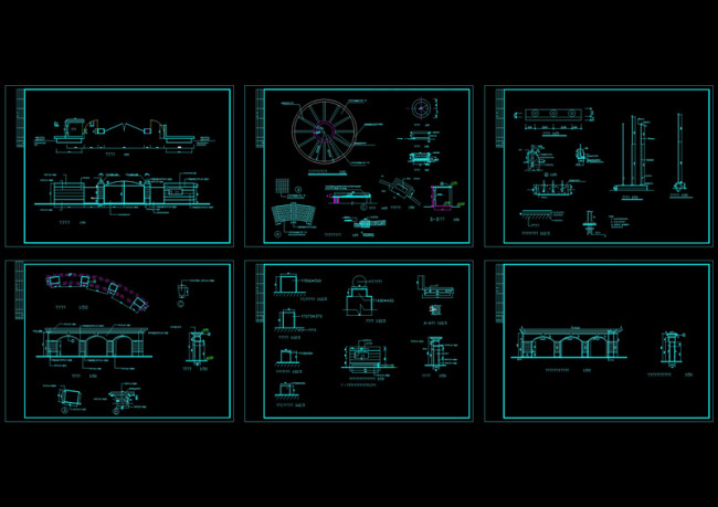 某花园环境工程竣工图