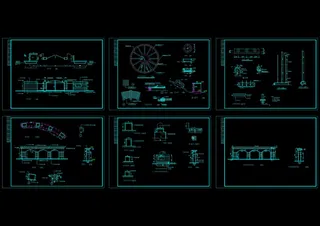 某花园环境工程竣工图