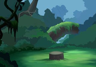 动画森林场景图片