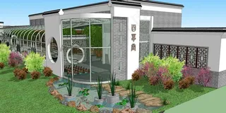 中医百草堂钢结构阳光房图片