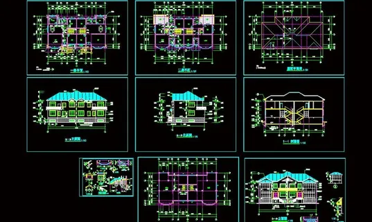 常德市德山旅游度区乡村别墅楼