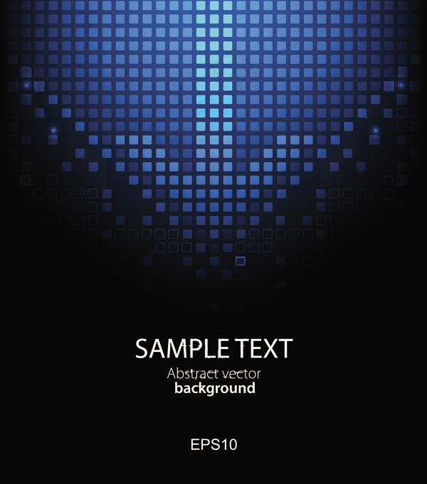 矢量创意方格箭头设计画册