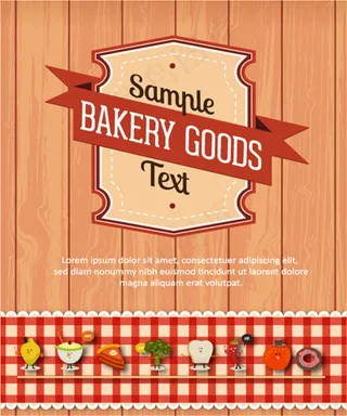 木板设计矢量素材