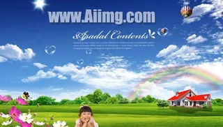 草原风景设计图片素材