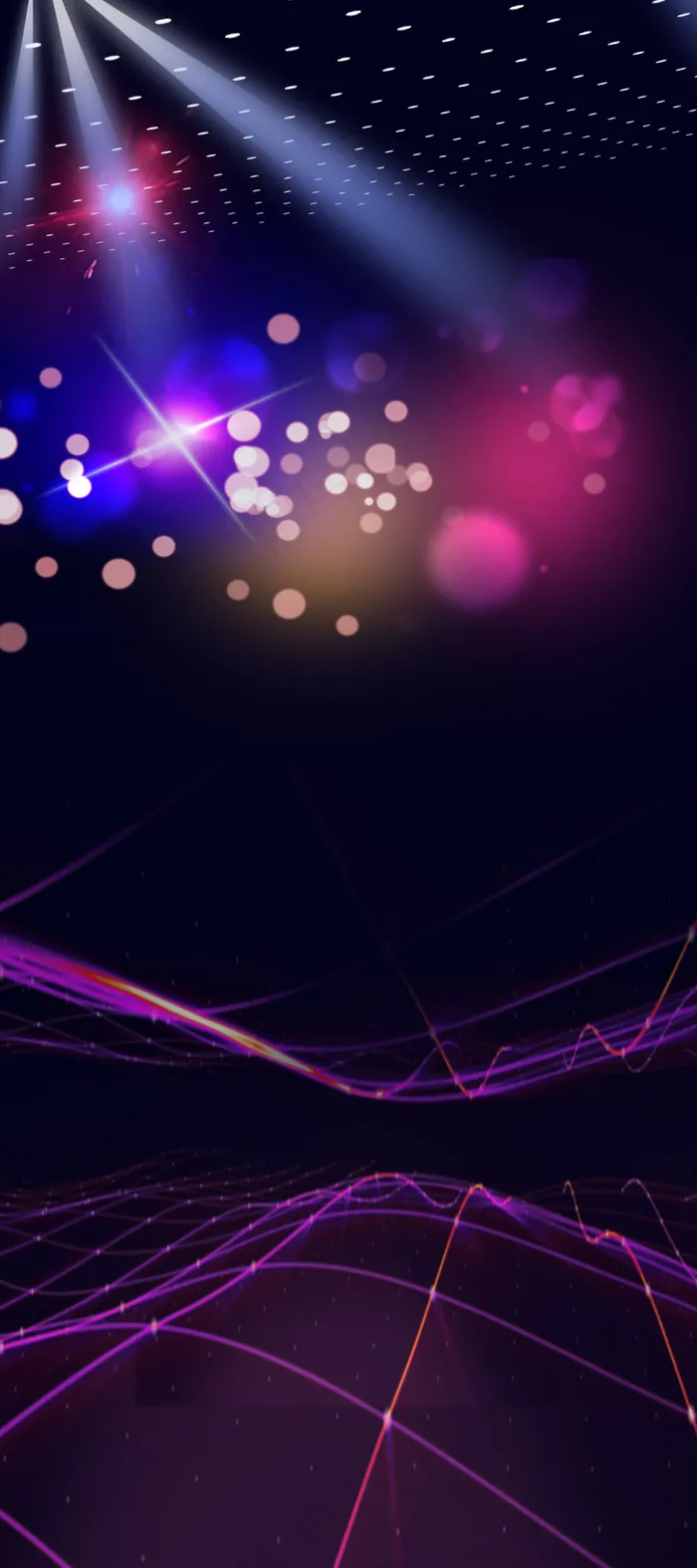 紫色灯光照耀背景(4725X10629(DPI:150))psd模版下载