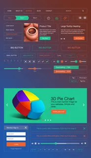 iOS 7风格UI素材包 iOS 7风格UI素材包