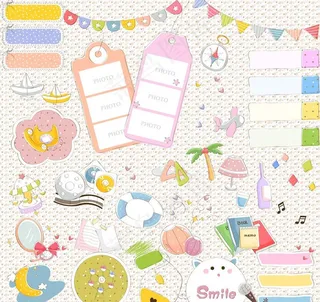 韩式清新小可爱图片