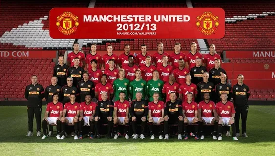 曼联 全家福图片