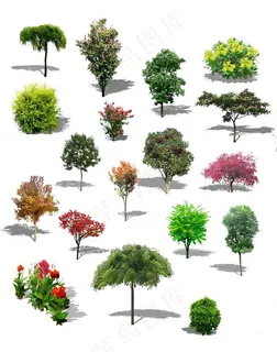 绿化素材图片