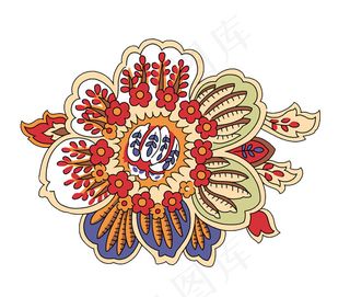 传统花纹PSD素材