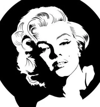 玛丽莲梦露矢量