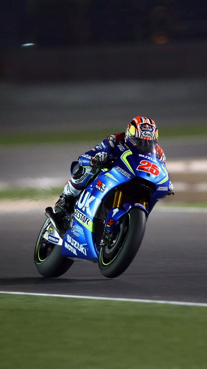 摩托赛车手高清摄影图片