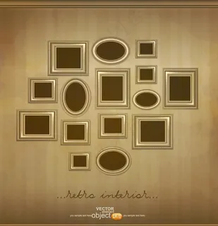 墙壁相框室内设计图片