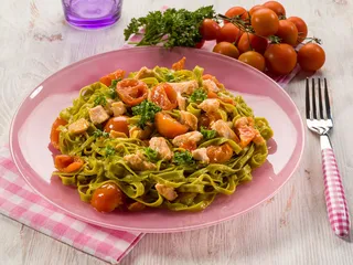 美味的意大利面图片