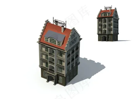 欧式复古建筑 欧式复古建筑