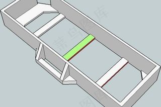 为直升机x525电池托盘