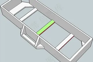 为直升机x525电池托盘
