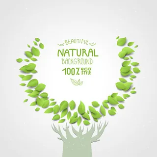 创意大树树叶