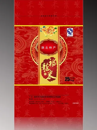 大米包装袋图片