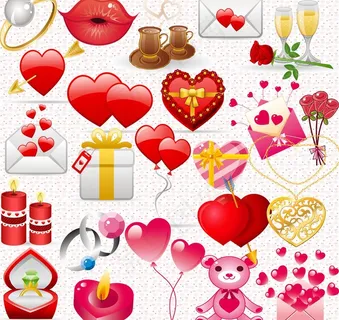 卡通婚礼用品图片