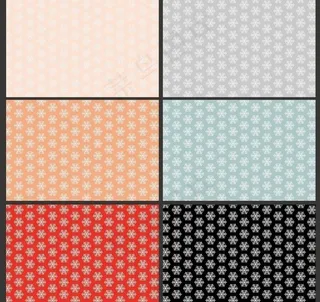 雪花片 满底图案图片