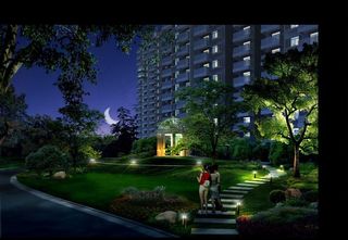 绿化景观效果图图片