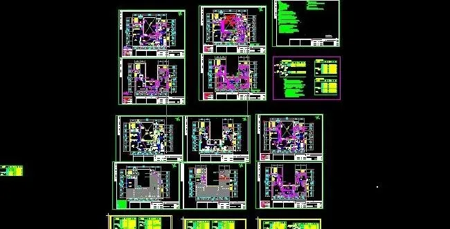 上海某食品工厂设备及强弱电配置图