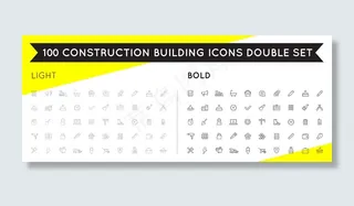 烘焙海滩美发旅游咖啡建筑图标