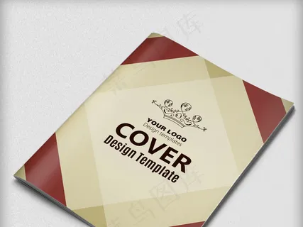 复古牛皮纸时尚封面设计