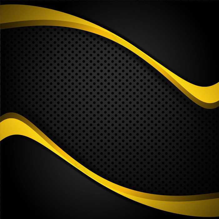 黄色背景矢量图