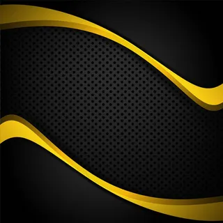 黄色背景矢量图